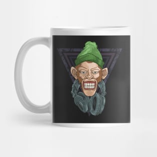 Monkey Disc Jokey Mug